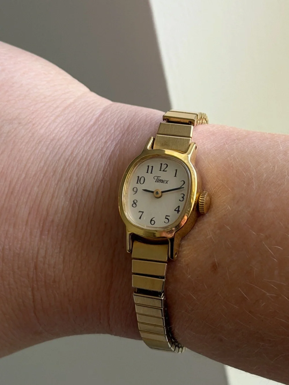 Vintage Timex Gold-Tone Watch